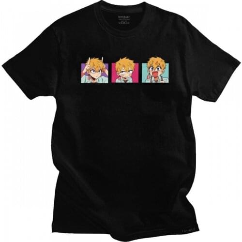 Fashion Toilet-Bound Hanako-Kun Tshirt Men Short Sleeved Cotton Streetwear Anime Manga T Shirt Jibaku Shounen Yugi Amane Tee Top