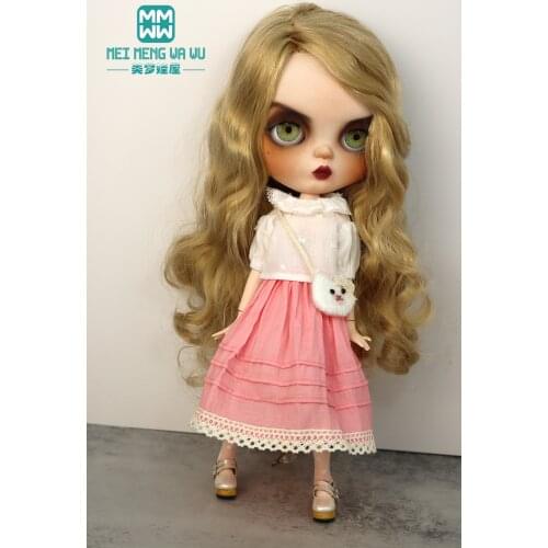 Fits 28--30cm Blyth Azone OB23 OB24 Toys Doll clothes Fashion long skirts, snow shirts, plaid shirts