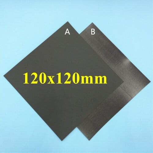 New Magnetic Print Bed Tape Print Sticker Build Plate Tape FlexPlate Square 120x120mm for UP Mini 2 3D printer