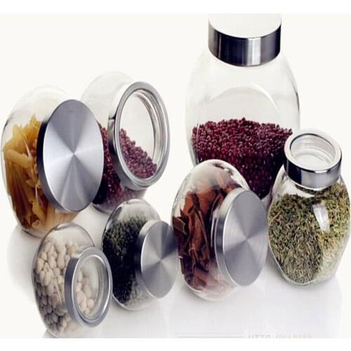 New Real Army Plum Mason Jar Spices Glass Bottle Transparent Seal The Jar Packaging Box 2200ml