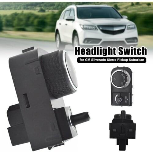 15926098 Headlight Switch for Pickup Suburban Tahoe Yukon SUV BIN