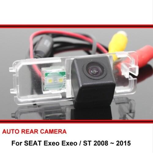 For SEAT Exeo Exeo / ST 2008 ~ 2015 Wide Angle sony HD CCD Car Rearview Parking Reverse Backup Rear View Camera Night Vision