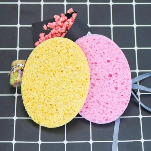 2 Colors Natural Konjac Konnyaku cosmetic puff Facial sponge Face Cleanse Washing Facial Care Face Powder Makeup Tools