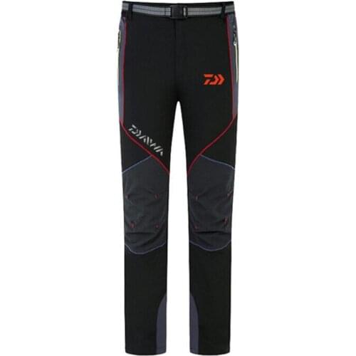 DAIWA Outdoor Sports Pants Professional Men Fishing Pants Anti-static Anti-UV Quick-drying Windproof Breathable Pants Plus Size