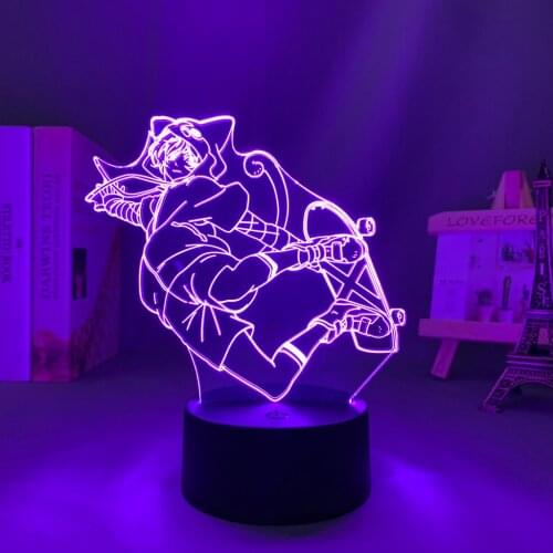 Anime Led Night Light SK8 The Infinity Miya for Bedroom Decor Nightlight Kids Brithday Gift Manga Room 3d Lamp SK8 The Infinity