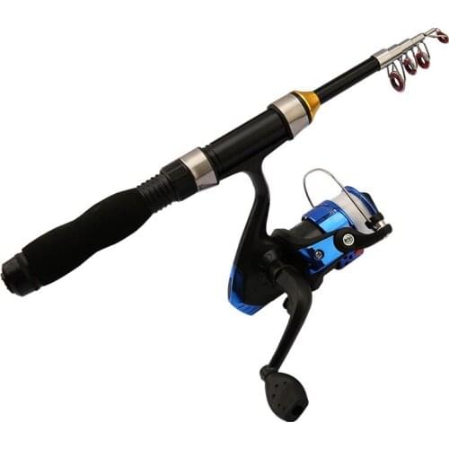 1.0M 1.2M 1.5M 1.7M 1.9M Lightweight Fishing Rod Portable Telescopic Glass Fiber Pole Sea Fishing Spinning Rod