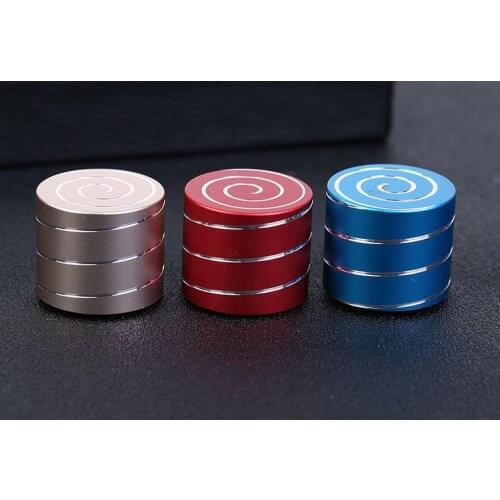 Vortecon Kinetic Desktop Toys Copper/ Aluminum Alloy Decompression Hypnosis Rotary Gyro Adult Fingertip Toy Children Toys Gift