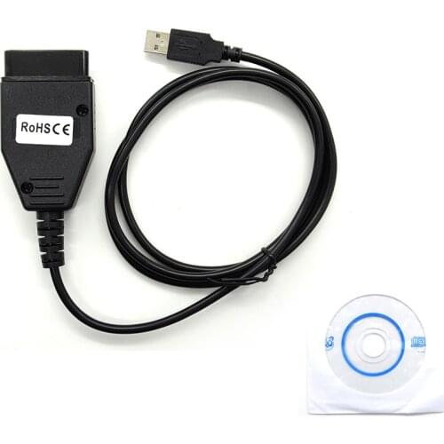 High quality Ford VCM OBD test cable car diagnostic line code Reader auto mini version FORD-VCM OBD interface vcm ids free ship