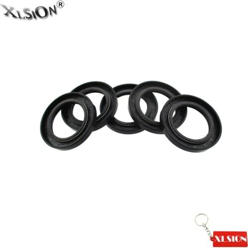 XLSION Aftermarket 5pcs Gas Engine Crank Case Crankshaft Oil Seal For Honda 11HP GX340 13HP GX390