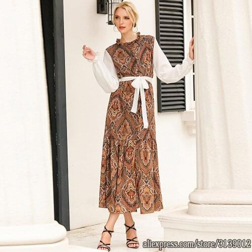 Plus Size Vestidos Muslim Dress Abaya Turkey Islamic Clothing Arabic Hijab Dresses Caftan Moroccan Kaftan Robe Musulmane Longue