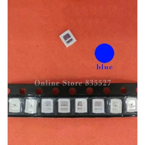 4000pcs/lot LED lamp beads blue SMD 2835 0.2W Super highlight light-emitting diode