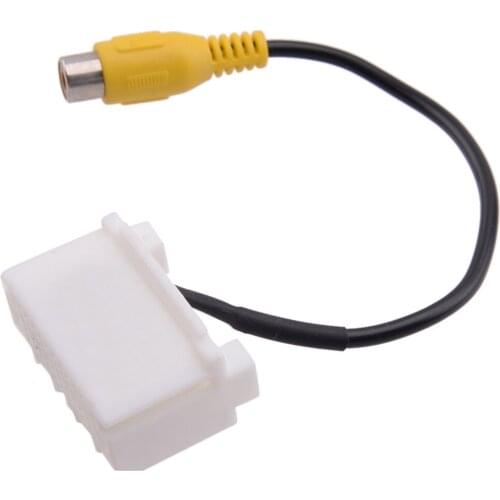 Backup Camera RCA Input Video Harness Plug To Radio Fit for Jeep Wrangler Commander Compass Grand Cherokee Liberty Patriot 2010