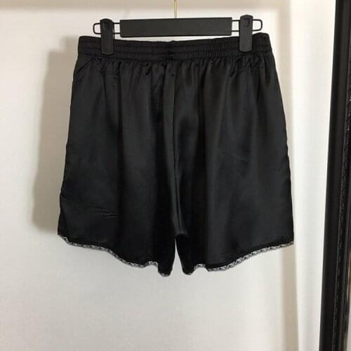 Levlmoly Design 2020 AW Summer New Letter Lace Shorts Hot Pants