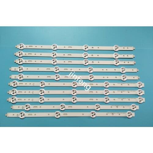 New 5set=50pcs LED backlight strip perfect Replacement for SVS400A79 A/B/D/C/D SVS400A73 40D1333B 40L1333B 40PFL3208T LTA400HM23