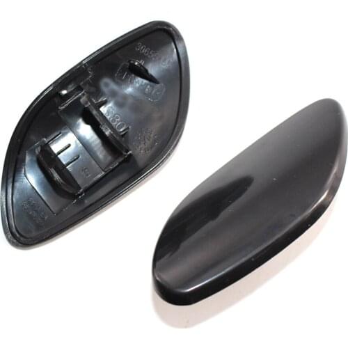 Pair Headlight Washer Cover Cap Front Bumper for VOLVO S80 07-13 12 10 39870060