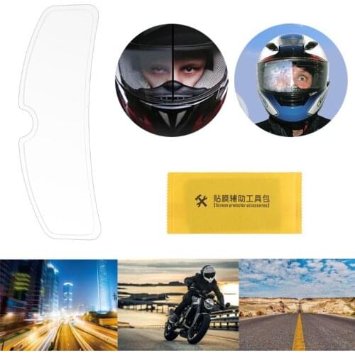 Clear Anti-Fog Patch Film Universal Motorcycle Helmet Fog Resistant Screen Lens for K3 K4 Helmets