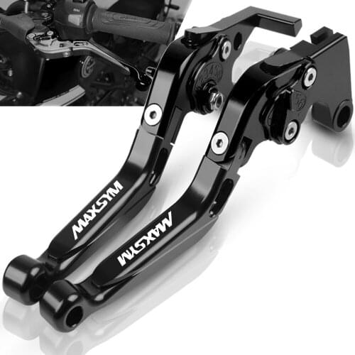 FOR SYM MAXSYM 400i MAX400 all years Motorcycle handbrake Folding Extendable Moto Adjustable Clutch Brake Levers MAXSYM 400