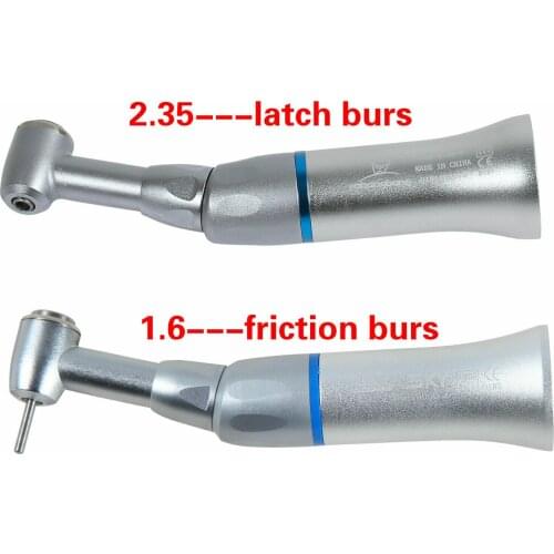 Dental Low Speed Handpiece Push Contra angle fit FG 1.60mm RA/CA 2.35mm