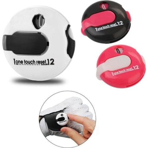2021 Top Round Golf Hat Clip Scoring Device Mini Golf Score Stroke Counter Simple Attachment One Touch Reset Outdoor Sports