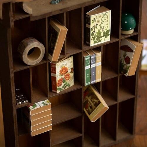 200 pages / each mini onion paper beans DIY creative junk journal Vintage scrapbooking message this note book 24 random