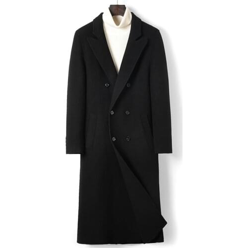 ZRUSZR Men's Double Breasted Coats