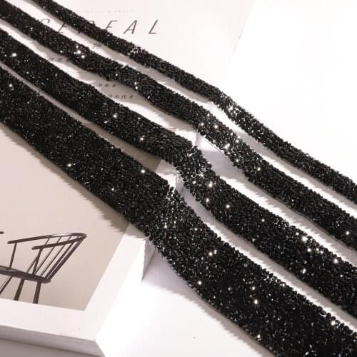 1cm/1.5cm/2cm/3cm rhinestones banding,crystal silver rhinestones trim banding,1yard/lot, belt rhinestones trimming DIY chain