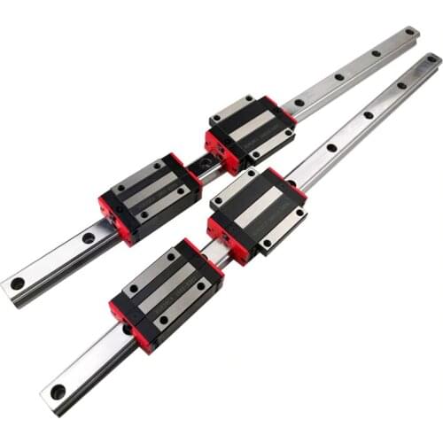 100- 2000mm HGR15 HGR20 Linear Guide Rail+HGH15CA HGW15CC HGH20CA HGW20CC carriage for CNC parts
