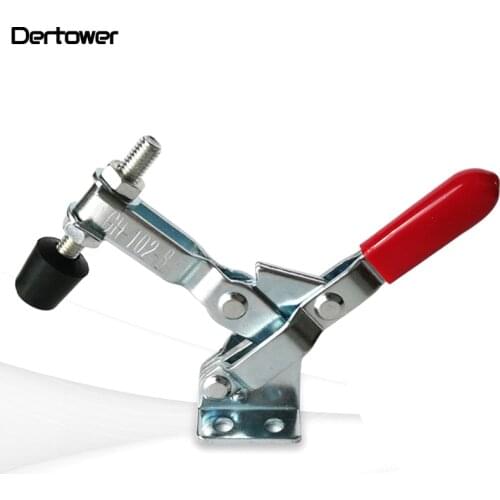 100Kg Anti-Slip U Shape Toggle Clamp Holding Capacity Push Pull Toggle Clamp Vertical/Horizontal Type for Hand Tool GH-102-B