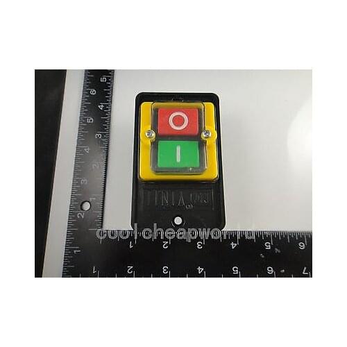 2PCS ON/OFF Waterproof Push Button Switch Pushbuttn Control Switch 10A 220/380V KAO-5