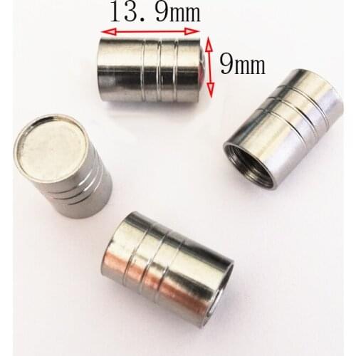 4Pcs/Set Car Wheel Tyre Tire Stem Air Valve Cap Dust Covers Skull for Car/Motorcycle Air Leakproof and Protection