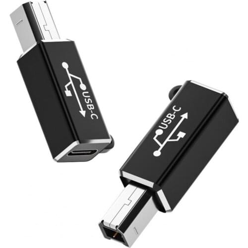 Type-C Adapter Durable Plug Play Aluminum Alloy Multifunctional Type-C to USB Converter for Musical Instrument