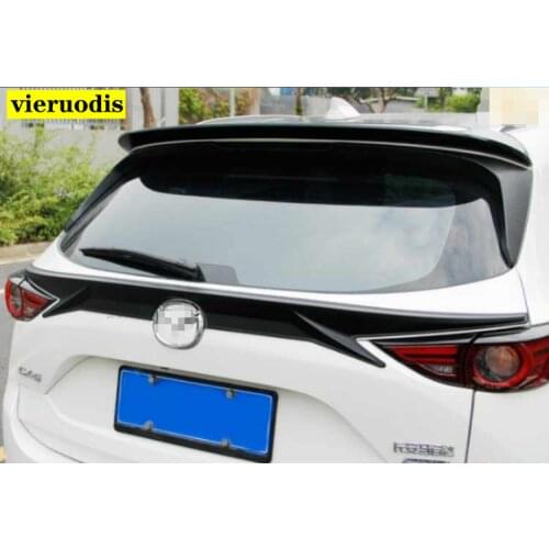 Car Styling ABS Plastic Painted Color Rear Middle Spoiler Trunk Lip Wing For Mazda CX-5 CX5 2017 2018 2019