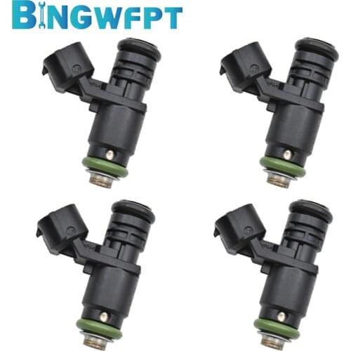 4PCS 100% Working Fuel Injectors Nozzle FOR VW Polo 6R 1.2 Ez.2010 03E906031C 03E 906 031 C