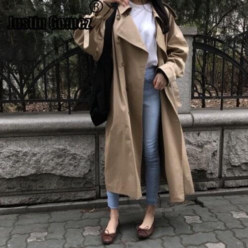 Женские тренчи JUSTIN GOMEZ China At AliExpress