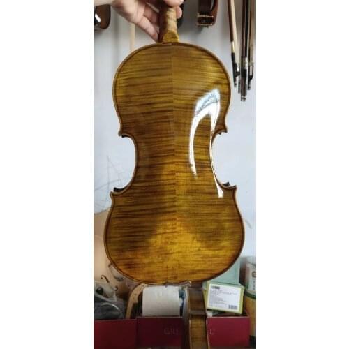 Master 16'' Viola Stradi model flamed maple back spruce top handmade 2021