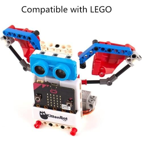 Micro:bit energy magic block expansion board Armourbit graphics programming Compatible with LEGO