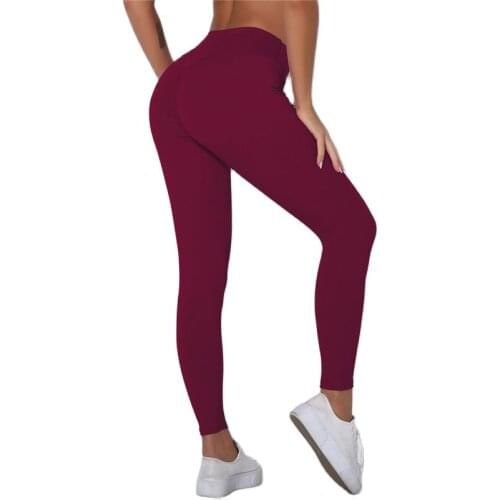 Fashion Slim Tight Breathable High Waist Sexy Yoga Pants for Women 2021 New Arrival Skin-friendly Gym Indoor Sports Trousers