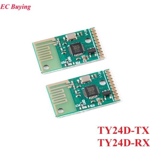 2.4G Transmitter and Receiver Module Kit Wireless Remote Control Module Digital Transmission Reception Communication 6 Channel