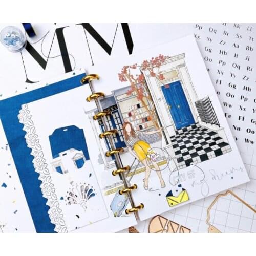 New Envelope flower edge metal Cutting Dies Stencils DIY Scrapbooking Paper/photo Cards Embossing Dies