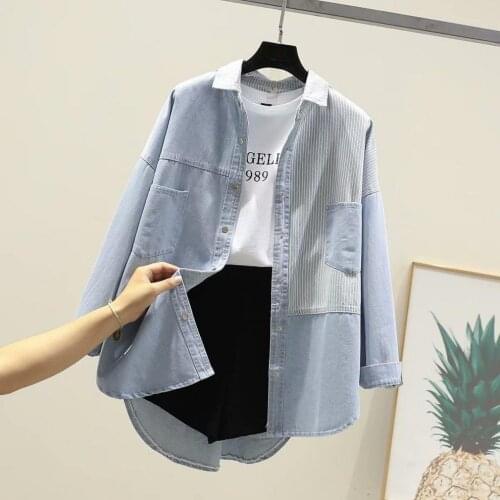 Женские джинсовые рубашки Oeny China At AliExpress