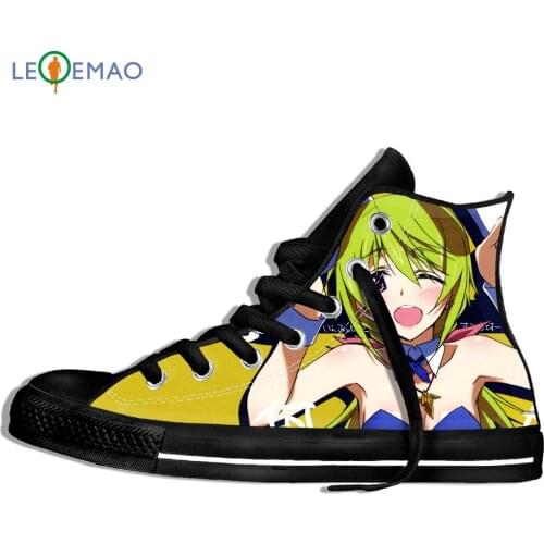 Walking Canvas Boots Shoes Cosplay Japan Anime Charlotte Kawaii Japanese Anime Manga Plimsolls Cute Cartoon Classic Sneakers