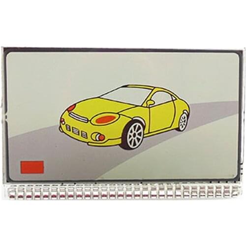 Russia version M9 lcd display for Scher khan Magicar 9 7 Lcd remote two way car alarm system free shipping