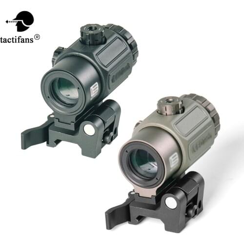 Tactical Shooting G43 3x Magnifier Scope Sight With Switch To Side STS QD Mount Fit For 20mm Rail Rifle Hunting Gun Accessories