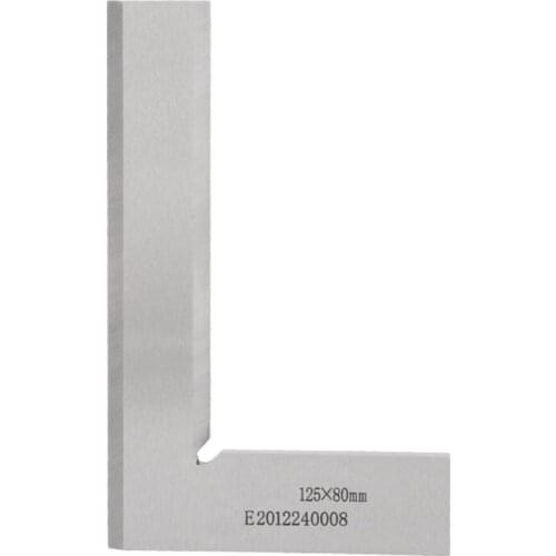 Machinist Precision Knife Square Ruler 90 Degree Right Angle Ruler Ground Steel Hardened with Knife Edge Measuring Tool