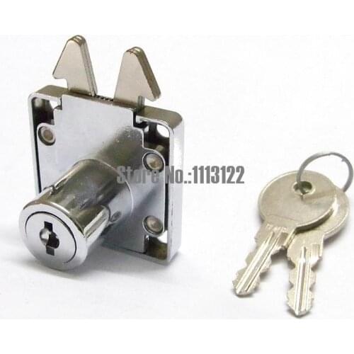 Mortise lock Cabinet Furniture Drawer lock with key Cabinet lock with hook cam 1 PC