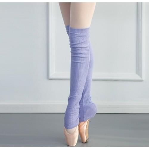 Women Knitted Sports Running Legwarmer Knee High Leg Warmers Long Knit Winter Girls Lady Warmer Dance Hosiery Gaiters Legwarmers