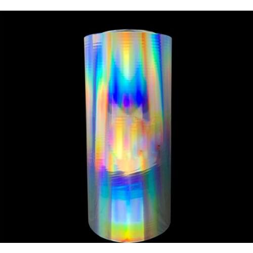 1 Roll Laser Silver 12.4"X656' (0.31x200M) 1" (25.4mm) Core Hot Thermal Laminating Film Bopp Glue-based