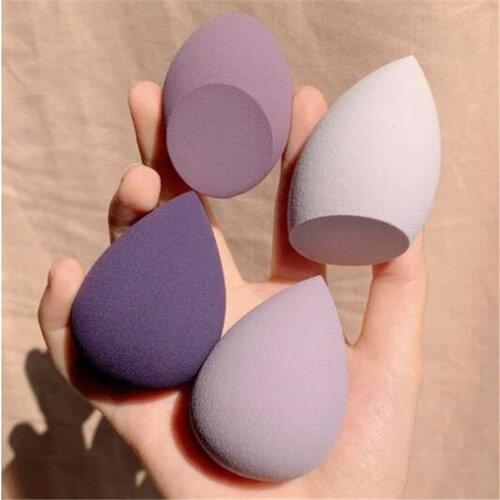 4pcs/bag Fashion Make up Blender Cosmetic Puff Makeup Sponge Foundation Powder Sponge Beauty Tool