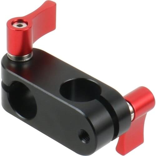 90 Degree Right Angle 15mm Rod Rig Clamp Adapter for 5D2 5D3 A7sGH4 DSLR Camera Photography System Photo Studio Handgrip Monitor