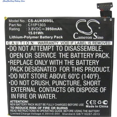 Cameron Sino 3950mAh Battery C11P1303, C11PNCH for Asus K009, ME571K, For Google ME571K, ME571KL, Nexus 7 FHD, Nexus 7 HD